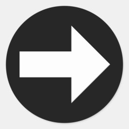 Adesivo Ally Arrow Stickers (3 pol.) 6 ct.)