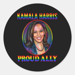 Adesivo Ally Kamala Harris Orgulho gay Mont De Sinalizador