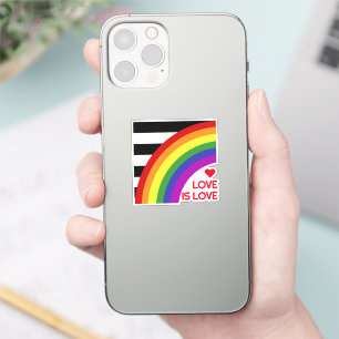 Adesivo Ally Pride Flag Rainbow