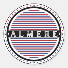 Adesivo Almere City Pride Emblem – Dutch Identity
