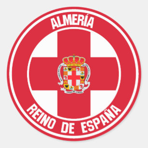 Adesivo Almería Round Emblem