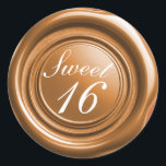 Adesivo Almofada De Cera De Laranja Derrame De Cera Doce 1<br><div class="desc">personalizar com qualquer texto.</div>