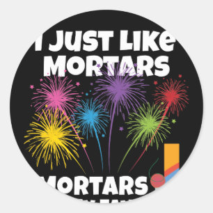 Adesivo Almofarizes meu fogo-de-artifício favorito do
