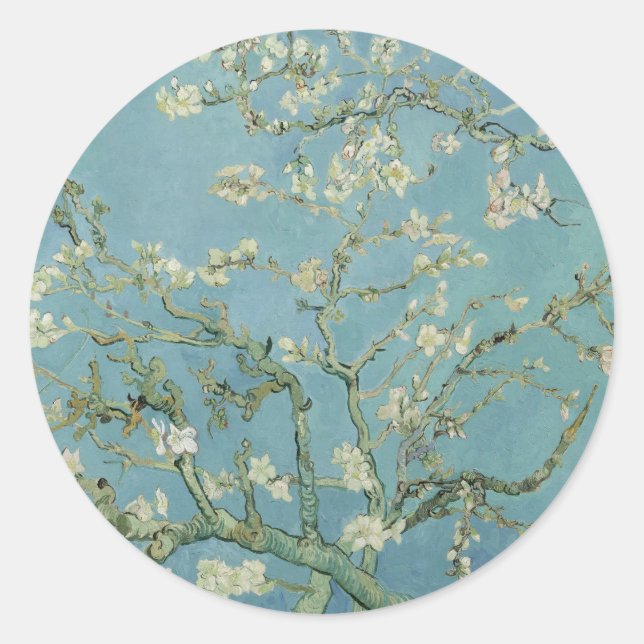 Adesivo Almond Blossom: Vincent Van Gogh (Frente)