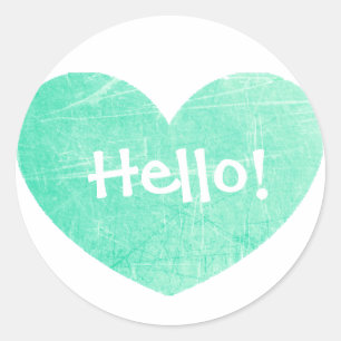 Adesivo Alô Alteal Heart Stickers