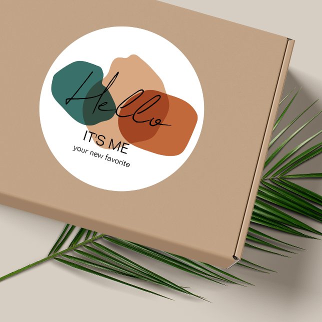 Adesivo Alô Business Packaging Sticker (Criador carregado)