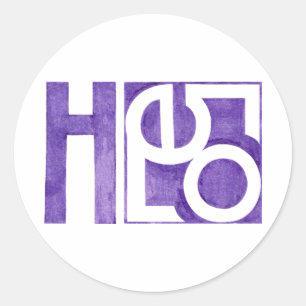 Adesivo Alô, pau roxo