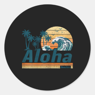 Adesivo Aloha Group Combinação de Férias Familiares Verão