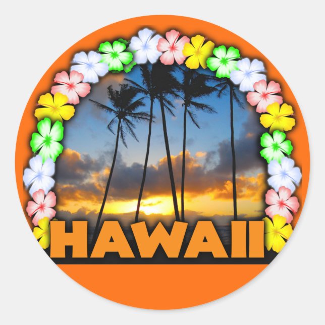 Adesivo Aloha Hawaii (Frente)