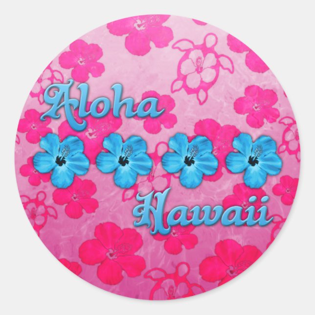 Adesivo Aloha Hawaii (Frente)