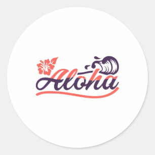 Adesivo Aloha Hawaii Havaii Pineapple Sunny Beaches