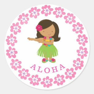 Adesivo Aloha Hula Dancer