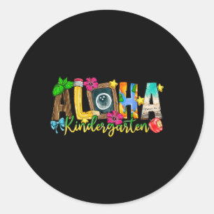Adesivo Aloha Kindergarten Professor Life Summer Beach Vac