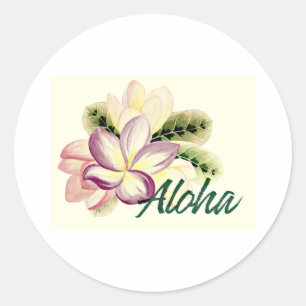 Adesivo Aloha Plumeria