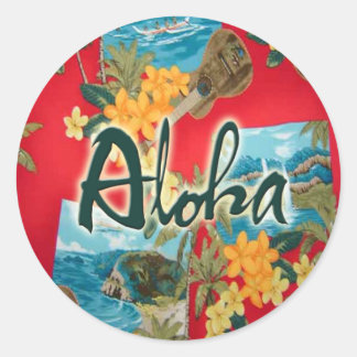 Adesivo Aloha Red
