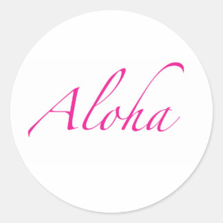 Adesivo Aloha Sticker