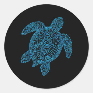 Adesivo Aloha Tartaruga Havaí Tribal Havaiano Maori Sol Ma