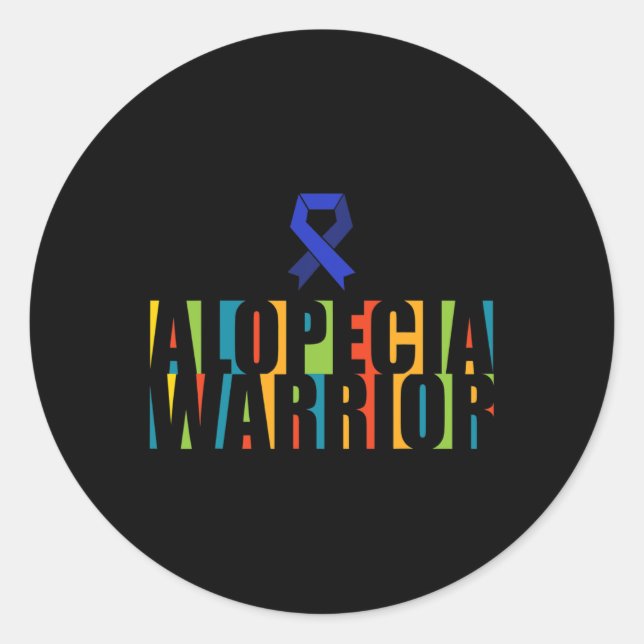 Adesivo Alopécia Consciência Cabelo Perda Terapêutica Guer (Frente)