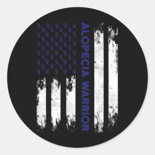 Adesivo Alopecia Sensibilização Cabelo Perde Bandeira Guer