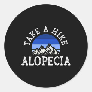 Adesivo Alopecia Suporte Fita Blue Sunset Areata Awarene