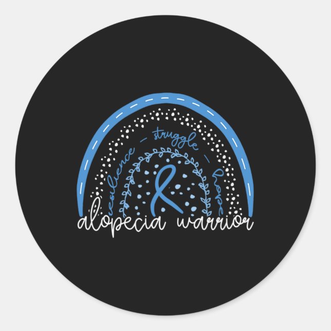 Adesivo Alopecia Warrior (Frente)