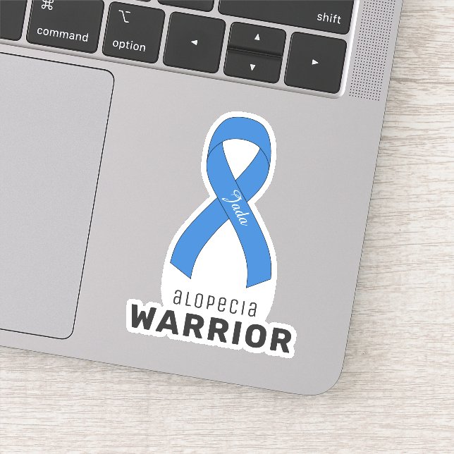 Adesivo Alopecia Warrior Vinyl Sticker (Detalhe)