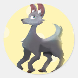 Adesivo Alpaca Bunny - Cinzas/Iluminantes