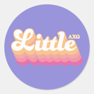 Adesivo Alpha Chi Omega Pequeno