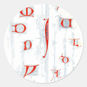 Adesivo Alphabet Sticker