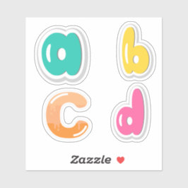 Adesivo Alphabets Sticker
