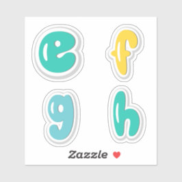 Adesivo Alphabets Sticker
