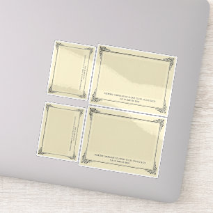 Adesivo Alphonse Allais, April Fools, White, Abstrato Art