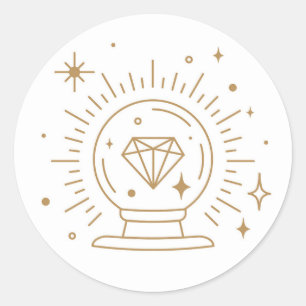 Adesivo alquimia esotérica bruxa