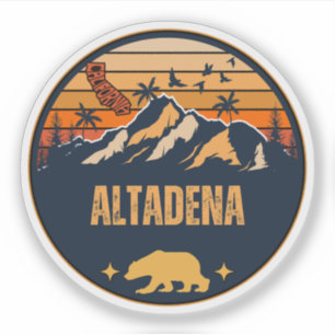 Adesivo Altadena, Califórnia