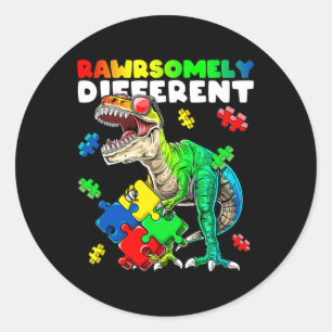 Adesivo Altamente Diferente Dinossauro Autismo Sensibiliza