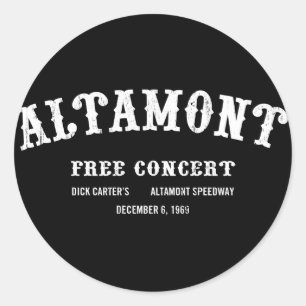 Adesivo Altamont livra o concerto
