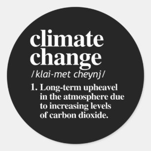 Adesivo Alterações climáticas
