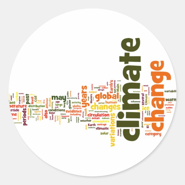 Adesivo alterações climáticas 2 (Frente)