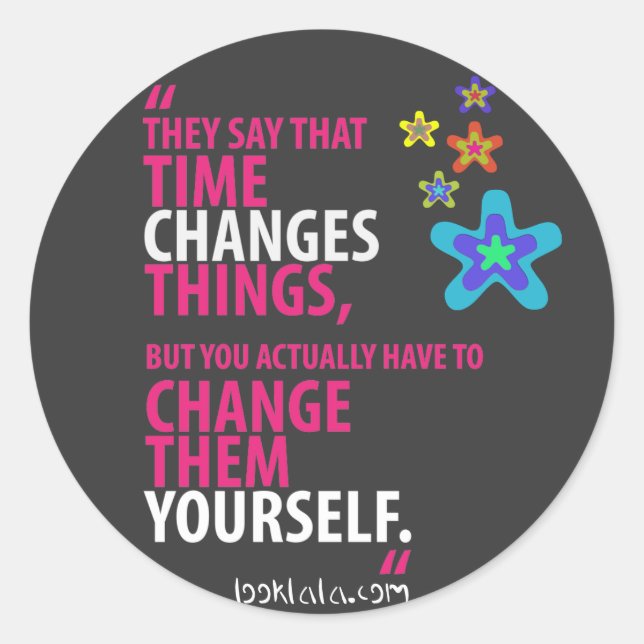 Adesivo Alterações de Tempo (Frente)