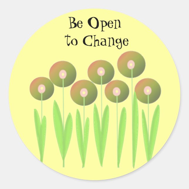 Adesivo Alterar a sua vista (Frente)