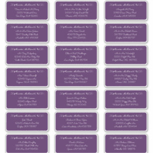 Adesivo Alterar para qualquer rótulo de Nomes de Convidado