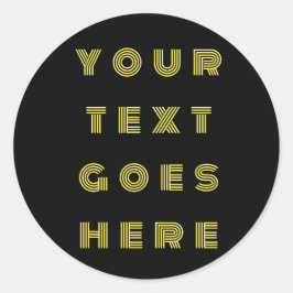 Adesivo alterar seu texto aqui pessoal