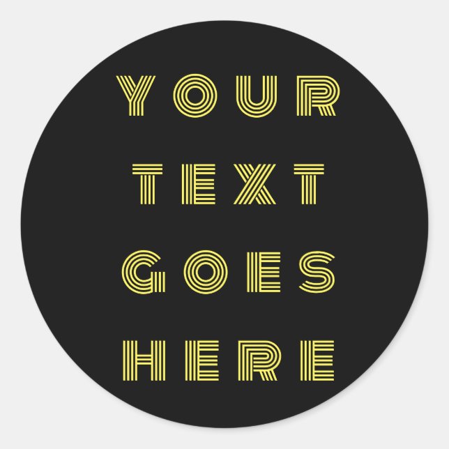 Adesivo alterar seu texto aqui pessoal (Frente)