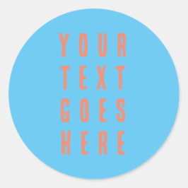 Adesivo alterar seu texto aqui pessoal