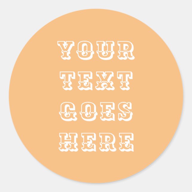 Adesivo alterar seu texto aqui texto pessoal (Frente)