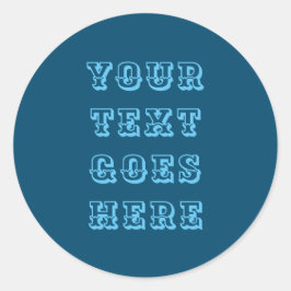 Adesivo alterar seu texto aqui texto pessoal