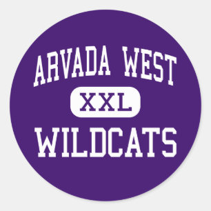 Adesivo Alto ocidental de Arvada - Wildcats - - Arvada
