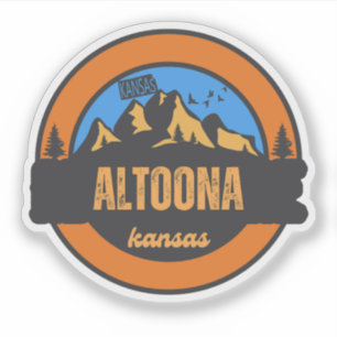 Adesivo Altoona, Kansas