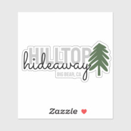 Adesivo Aluguer De Cabina De Montanha - Vinil