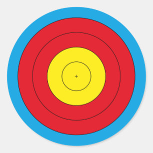 Adesivo Alvo de arquivo para arco recorrente (FITA 20 cm)